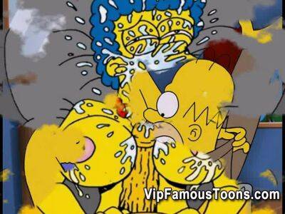 Simpsons orgy hentai parody - sunporno.com