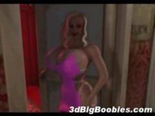 3D Hooker with Giant Tits! - sunporno.com